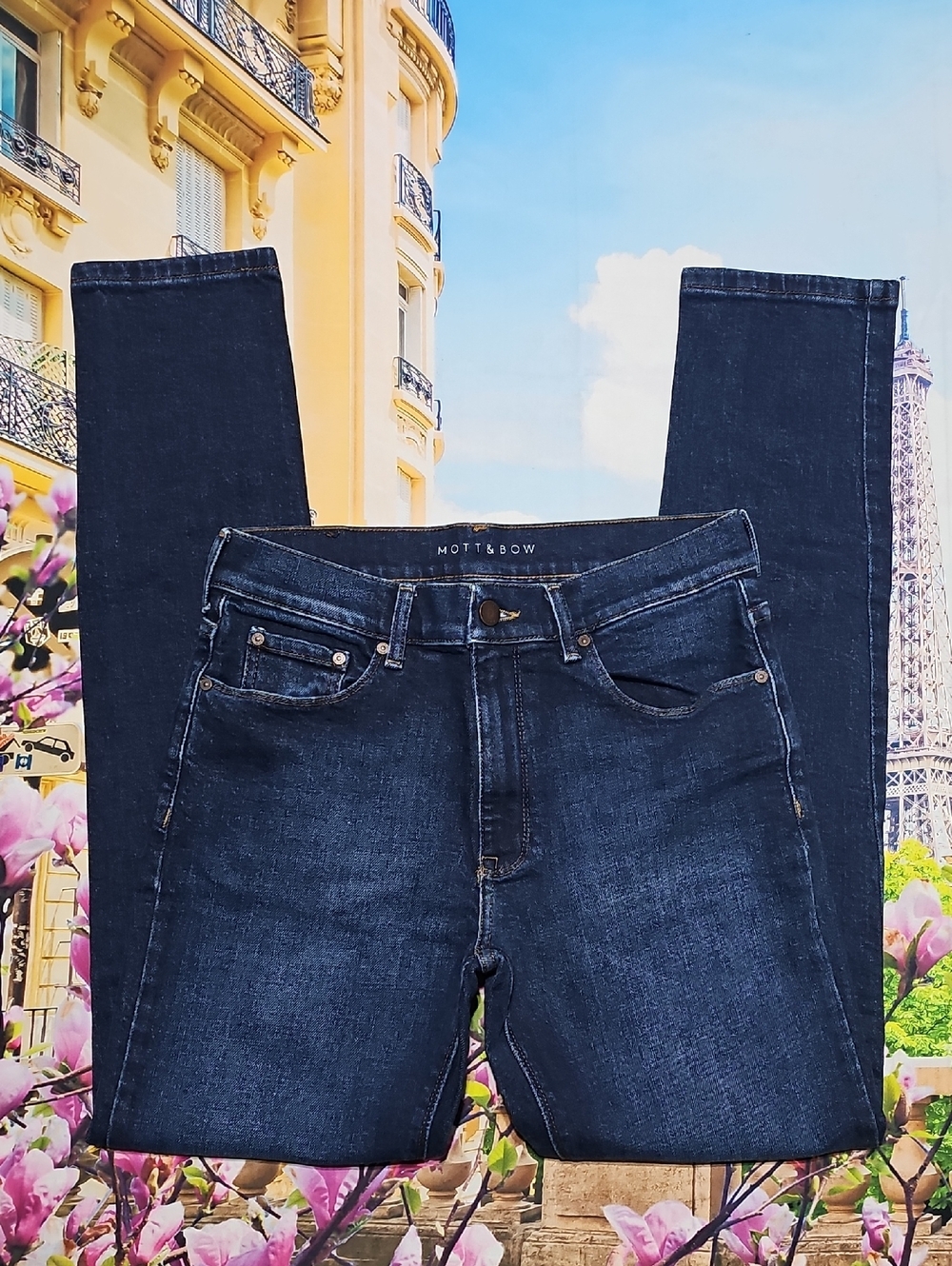 Mott & Bow Blue Skinny Jeans‎ Size 31x32